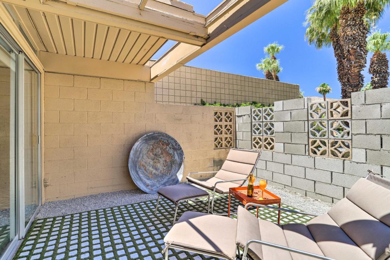 Mid-Century Modern Palm Desert Escape With Pool Villa Exterior photo
